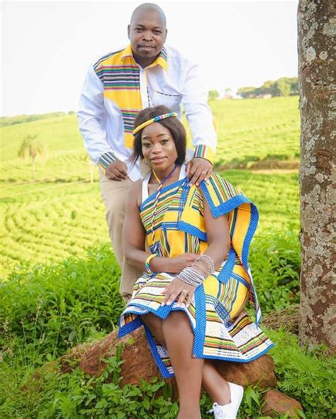 Clipkulture | Venda Couple In Wenda Traditional Wedding Attire