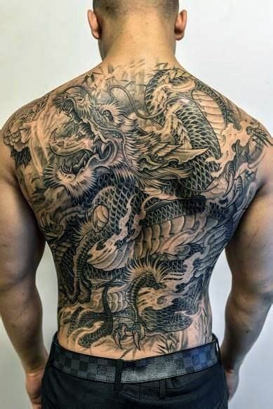 Manly Back Dragon Tattoo Dragon Tattoo Back, Dragon Tattoos For Men, Chinese Dragon Tattoos ...