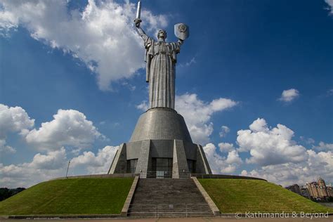 The Motherland Monument in Kyiv, Ukraine | Soviet era