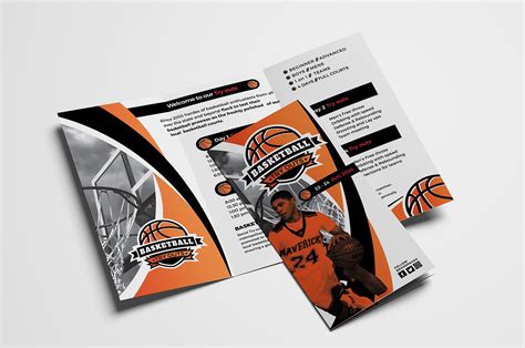 Basketball Tri-Fold Brochure Template in PSD, Ai & Vector - BrandPacks