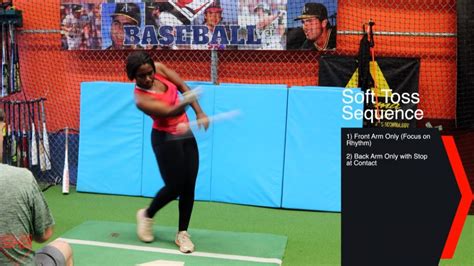 Improve Softball Swing Mechanics - Soft Toss Drills