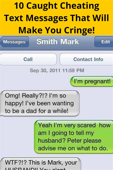 10 Caught Cheating Text Messages That Will Make You Cringe! in 2020 ...