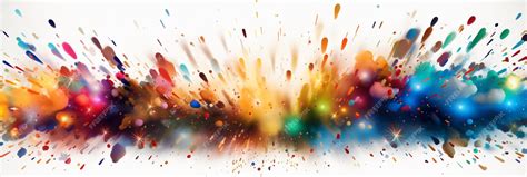 Premium AI Image | Explosion border isolated on transparent background