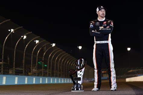 Portraits of a champion: 2021 title winners with their trophies | NASCAR