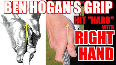 BEN HOGAN'S GRIP HIT IT HARD! I STRUGGLED - YouTube