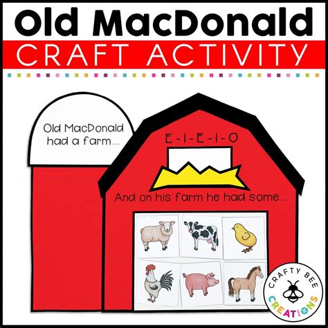 Old MacDonald Had a Farm Craft Activity - Crafty Bee Creations