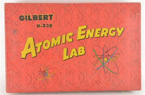 Sold Price: Gilbert U-238 Atomic Energy Lab Toy Set - April 5, 0117 6: ...