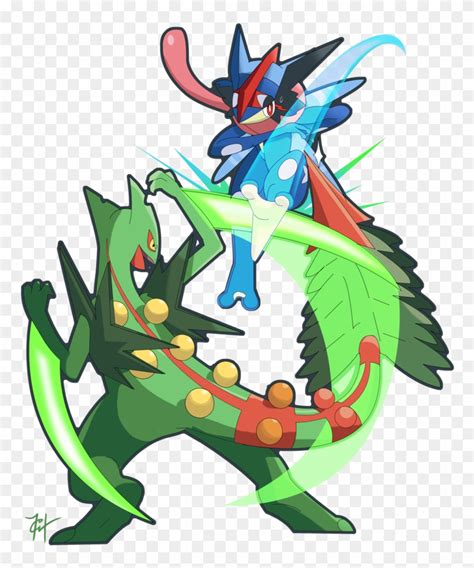 Znalezione Obrazy Dla Zapytania Mega Sceptile Vs Mega - Mega Sceptile Leaf Blade, HD Png ...