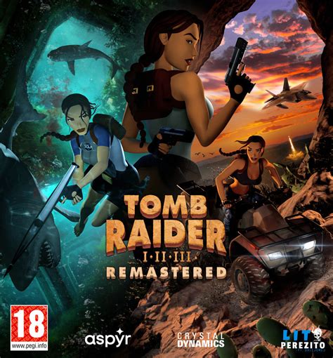 Tomb Raider I II III Remastered Cover (logos) by LitoPerezito on DeviantArt