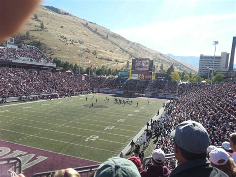 Montana Grizzlies Football Stadium Seating Chart: A Visual Reference of ...