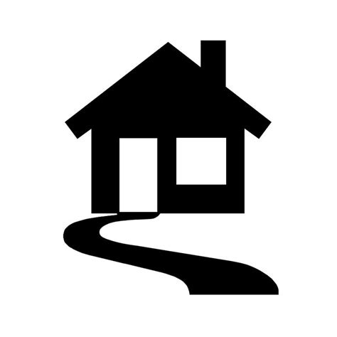 House Silhouette Clipart