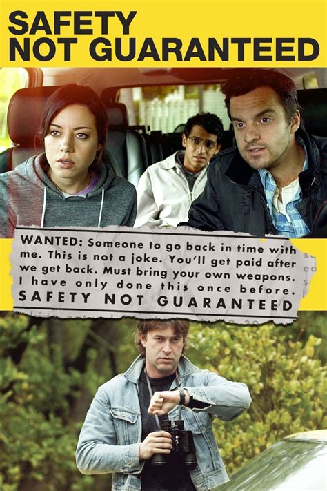 Safety Not Guaranteed (2012) - Posters — The Movie Database (TMDB)