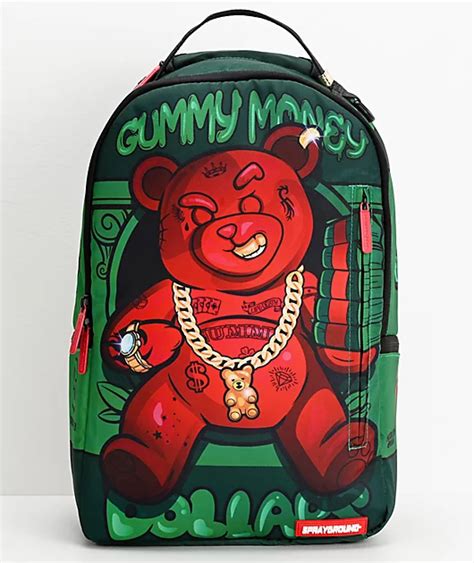 SprayGround Red Money Bag BackPack - munimoro.gob.pe