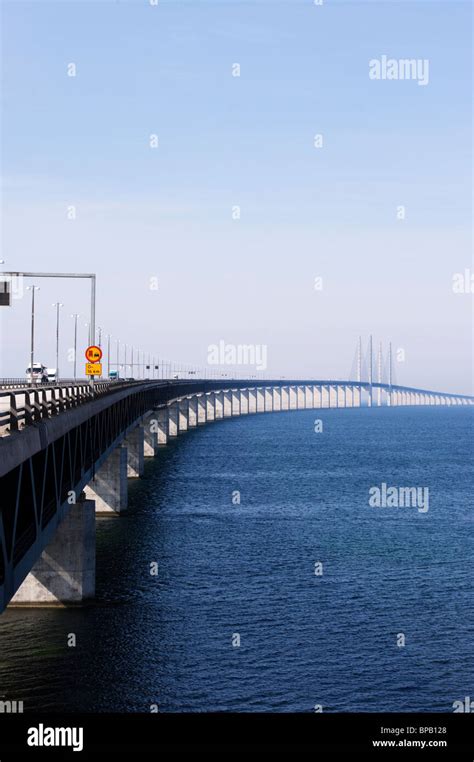 Bridge connecting Sweden & Denmark Stock Photo - Alamy