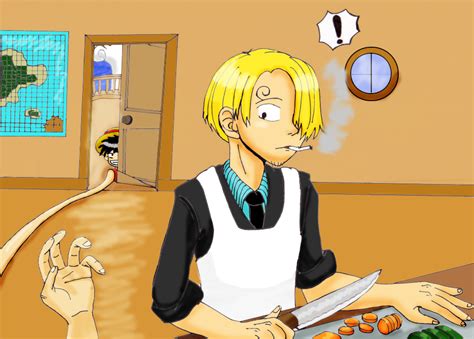 Sanji Cooking by DairuAnubis on DeviantArt