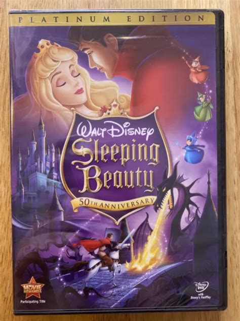 SLEEPING BEAUTY (DVD, 1959, 50th Anniversary,Platinum Edition) BRAND ...