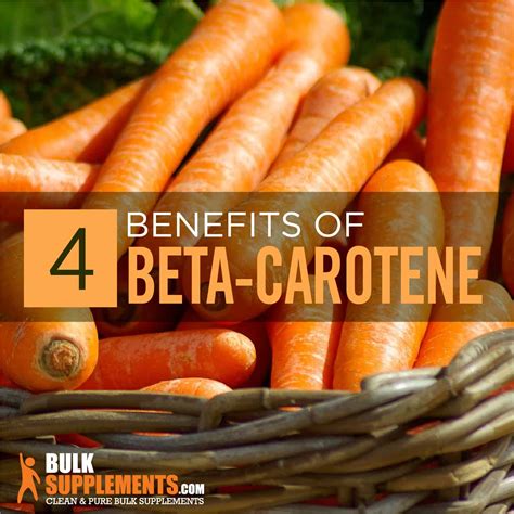 Beta-Carotene: Benefits, Side Effects & Dosage