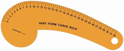 French Curve Ruler