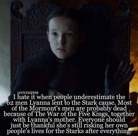 So true... Lyanna Mormont | Game of thrones funny, Game of thrones ...