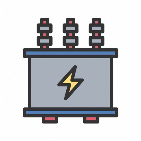 Transformer, power, voltage, current icon - Download on Iconfinder