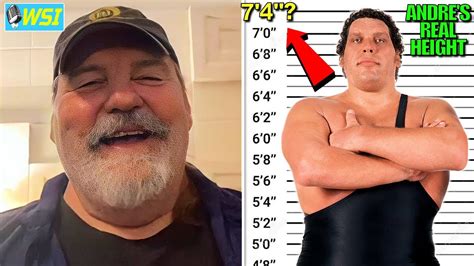 Barry Windham REVEALS Andre the Giant's REAL HEIGHT + More Andre