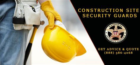 Construction Security Guards | Construction Site Security Guards | Construction site, Security ...