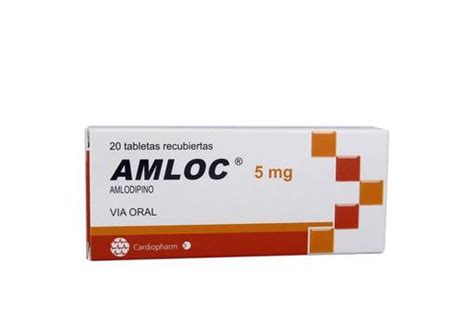 Amloc 5 Mg Tabletas Recubiertas