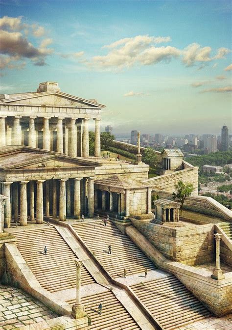 Ancient Wonders in Modern Day - Just3DS | Greece architecture, Ancient ...