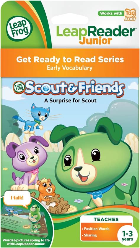 LeapFrog Tag Junior Book Scout And Friends: A Surprise for Scout (works ...