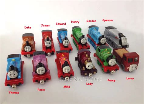 12pcs/lot diecast metal thomas and friends train the tank engine toys ...