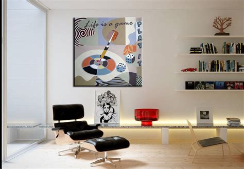 Sports Artwork Original Abstract Painting Sports Wall Art