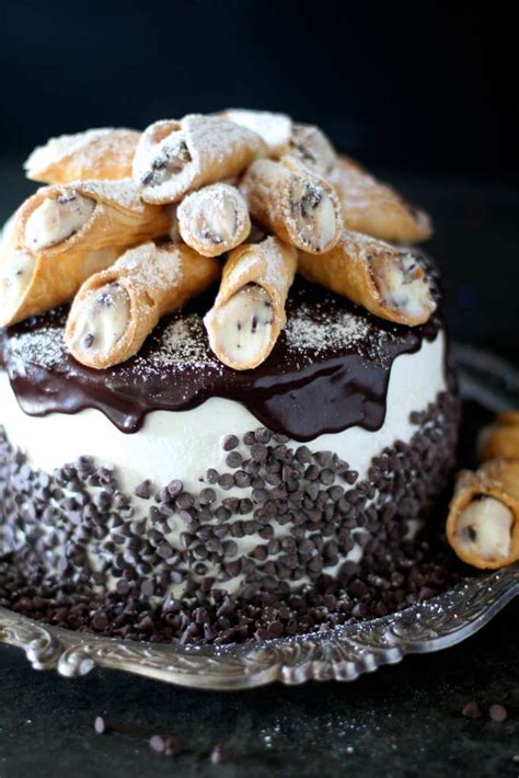 Cannoli Cake - The Seaside Baker