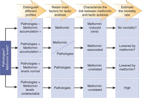 Lactic acidosis occurring in patients treated with metformin: toward a... | Download Scientific ...