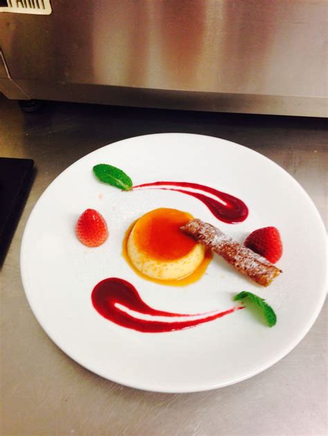 Creme Caramel | Fine dining desserts, Dessert presentation, Food plating