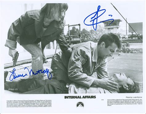 Internal Affairs Movie Cast - Autographed Signed Photograph co-signed by: Andy Garcia, Laurie ...