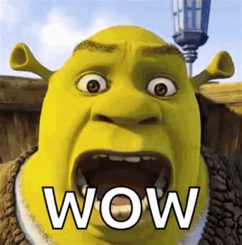 Shrek Distorted GIF - Shrek Distorted Wow - Discover & Share GIFs