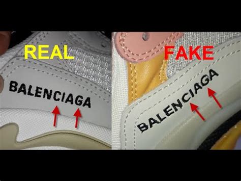 Real vs. Fake Balenciaga Triple S. How to spot counterfeit Balenciaga sneakers. - YouTube