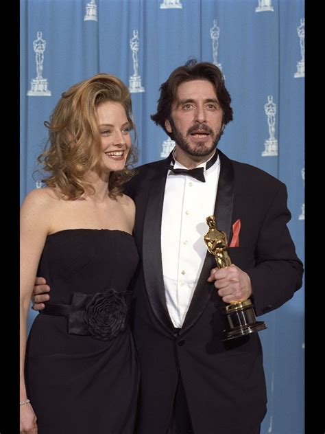 Al Pacino - Best Actor Oscar for "Scent of a Woman" 1992, with presenter Jodie Foster. | Al ...