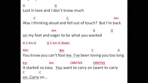 Lost In Love Air Supply - Chords Lyrics - YouTube