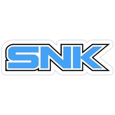 "SNK Logo" Stickers by CDSmiles | Redbubble