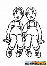 Bella Twins Coloring Pages sketch template