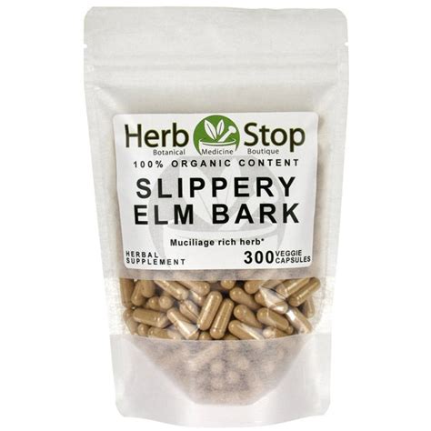 Slippery Elm Capsules – Herb Stop - Arizona's Herbal Store