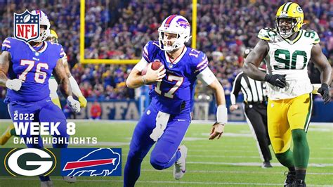 Green Bay Packers vs. Buffalo Bills | 2022 Week 8 Game Highlights - Win ...