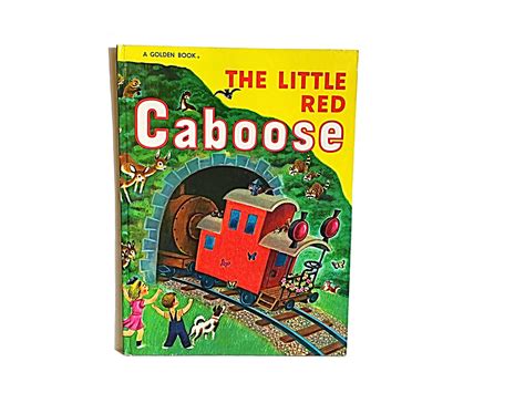 Vintage Red Caboose Book The Little Red Caboose Big Golden | Etsy | Etsy vintage decor, Little ...