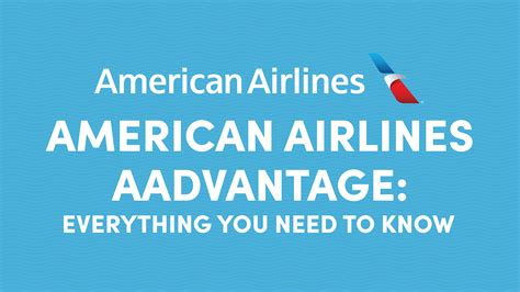 American Airlines AAdvantage Program Guide