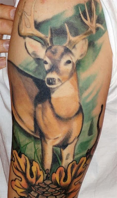 Camo Buck Commander Tattoo