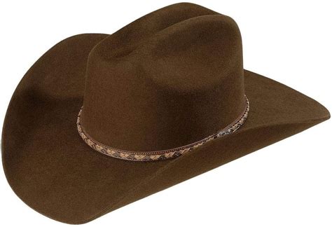 Justin Men's Plains 2X Wool Felt Cowboy Hat - Jf0242 Plns at Amazon Men ...