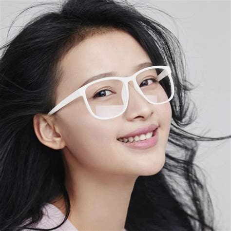 Vazrobe White TR90 Glasses Women Men Eyeglasses Frames for Prescription Spectacles Myopia ...