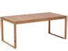Table de jardin en bois d'acacia 180 x 90 cm SASSARI | Beliani.fr