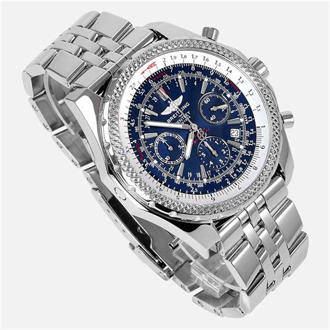 Breitling For Bentley Motors Special Blue Dial Edition A25362 Watch ...